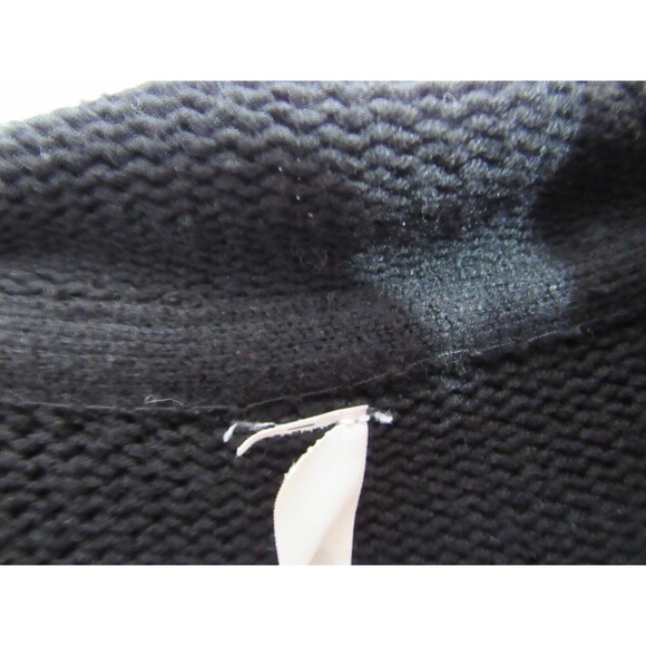Lululemon Black Full Zip Hooded Cashmere Blend Sweater Jacket Size Small EUC - Picture 8 of 8